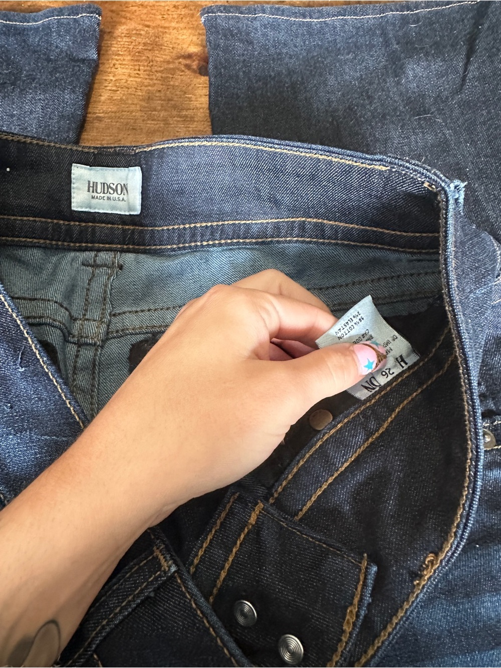 Hudson Low Rise Bootcut Jeans - Picture 2 of 3